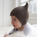 Pixie Hat, Soft Knit Baby Hat, Baby Knit hat, sizes from Newborn product logo