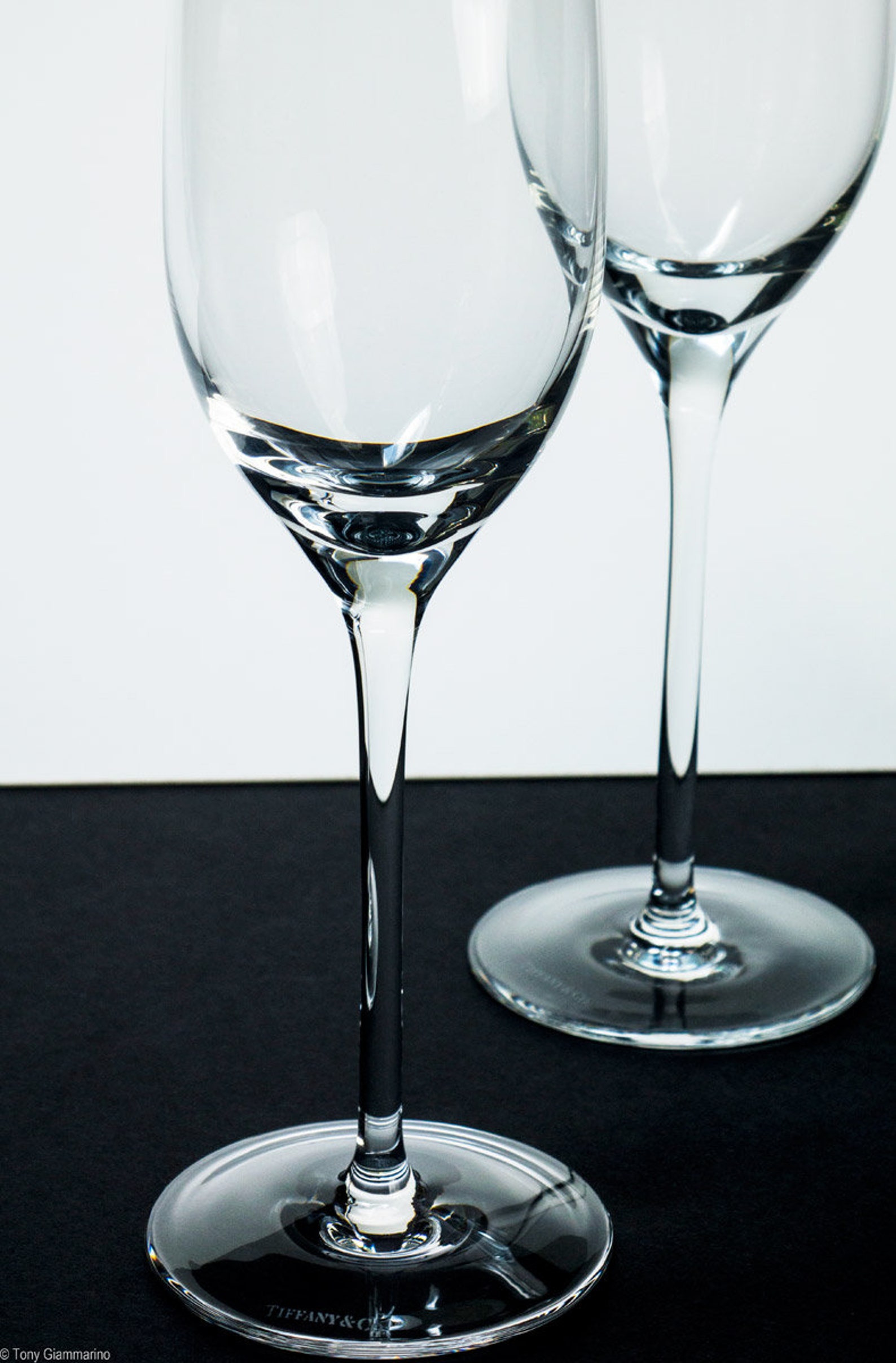 Tiffany & Co. Champagne Flutes set of 2 in Original Wrapping Etsy