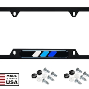 Toyota-retro-heritage-license-plate-frame-trd-offroad-tacoma-fj-cruiser-4x4-blue