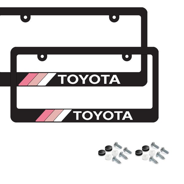 Toyota Rav4 License Plate Frame Etsy