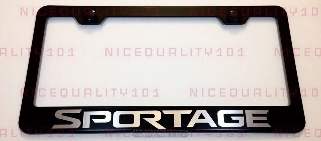 thumbnail image 2 of Clean Look: Stainless Steel License Plate Frame For Toyota RAV4 – Rust Free & Durable! 2 of 3