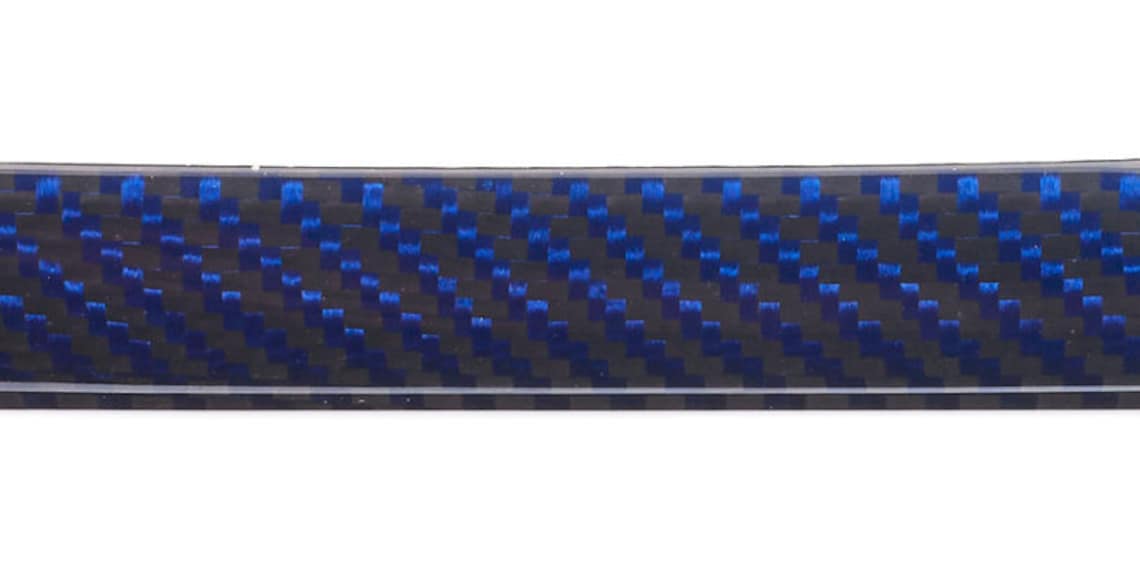 Real 100 Blue Carbon Fiber Motorcycle License Plate Frame Etsy