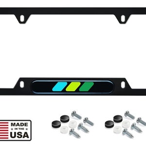 Toyota-retro-heritage-license-plate-frame-trd-offroad-tacoma-fj-cruiser-green