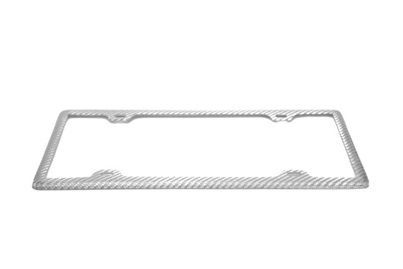 4 hole carbon fiber license plate frame deals