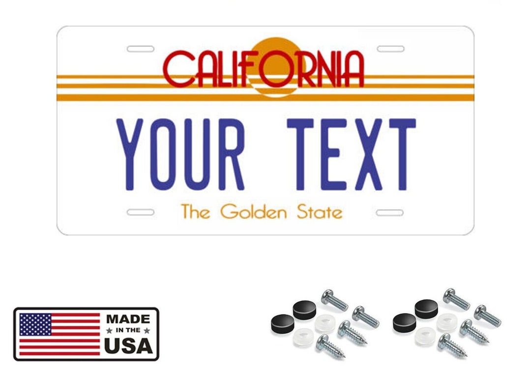 List Of California Personalized License Plates at Winford Anderson blog