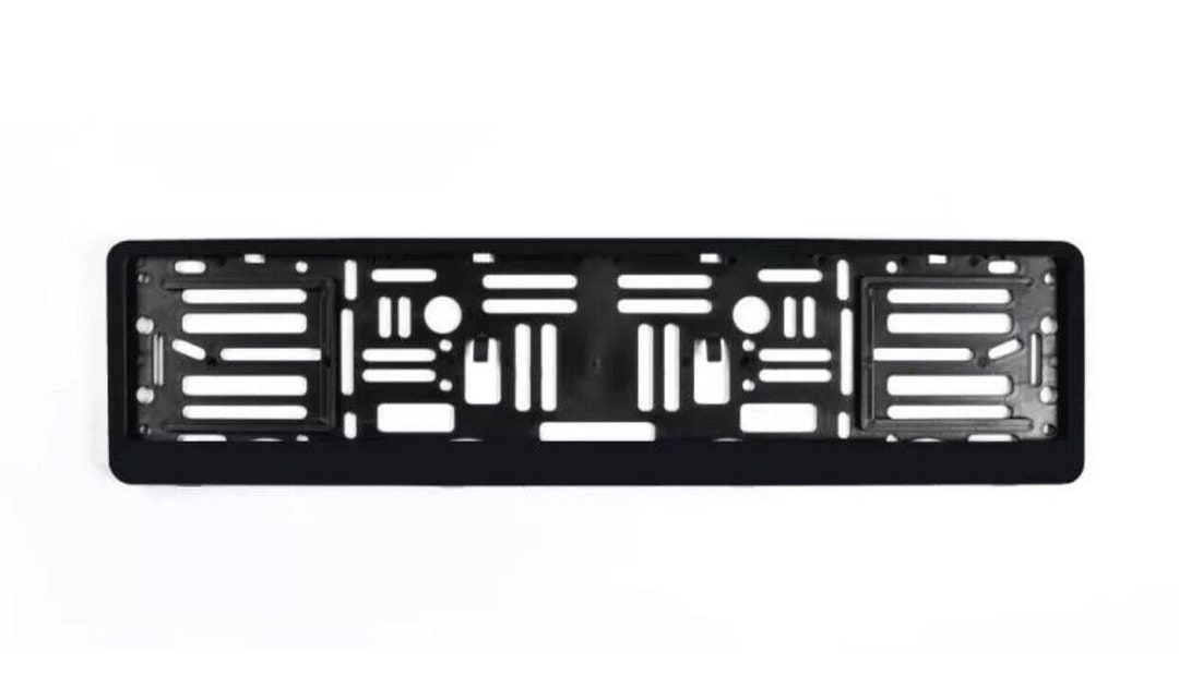 European Euro License Plate Holder Frame Trim Surround Tag Bracket Audi Porsche Etsy