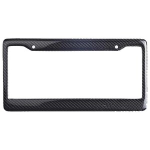 thumbnail image 2 of Toyota Retro Mountain TRD Tri-Color Stainless Steel License Plate Frame - Orange 2 of 3