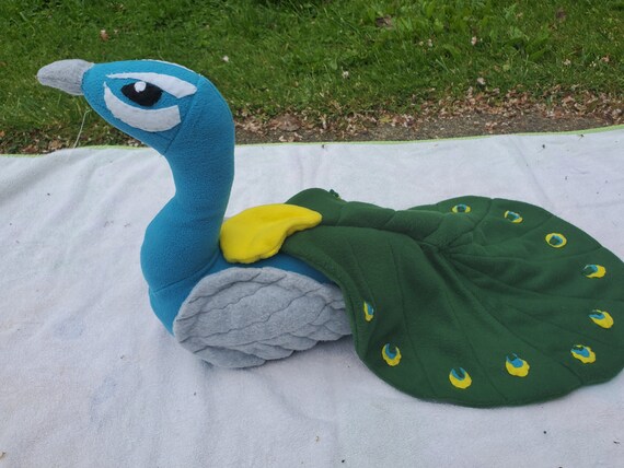 peacock plush
