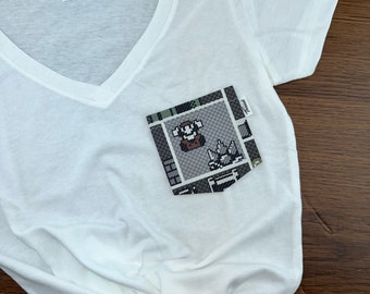 T-shirt Super Mario Bros , T-shirt Mario avec poche