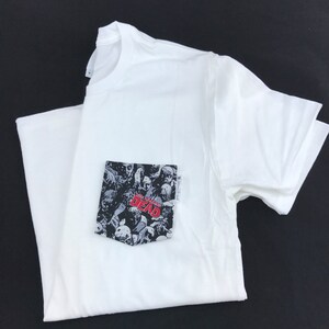 The Walking Dead T-shirt , Zombie Pocket Tee Shirt