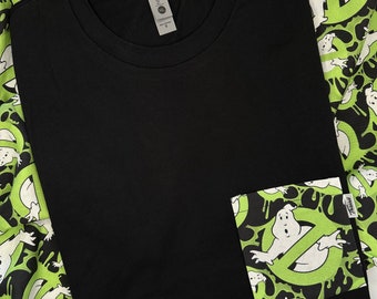 T-shirt à poche Ghostbusters : t-shirt fan art fait main