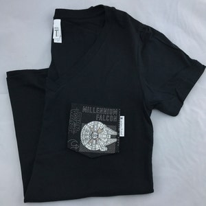 Star Wars Millennium Falcon Pocket Tee Shirt , T-shirt