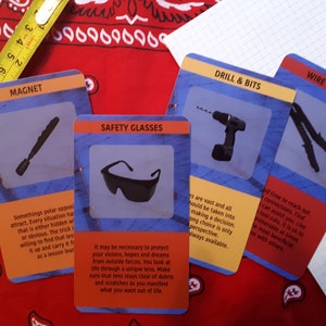 Toolbox Oracle Deck, Toolbox Tarot Deck, Basic Oracle Deck, Spiritual Card Deck, Tool Lover Oracle Deck, Canadian Made Oracle
