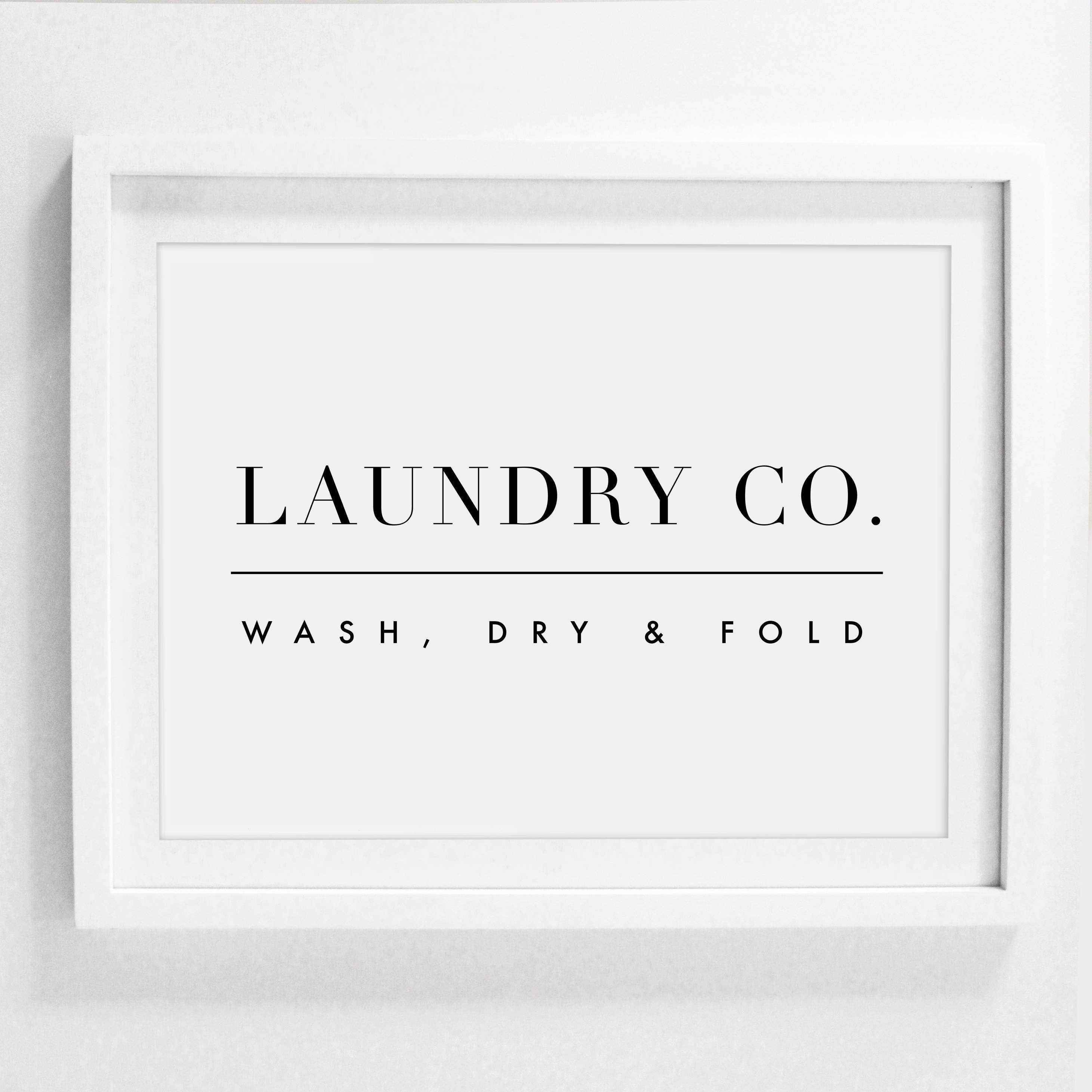 Laundry Wall Decor