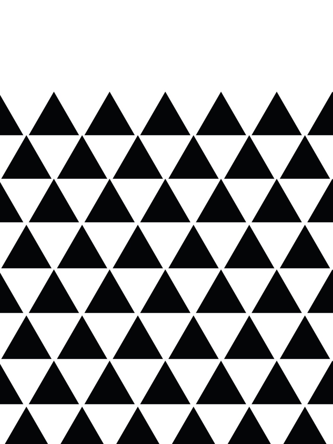 Black Triangle Print Triangle Wall Art Black Triangles Etsy