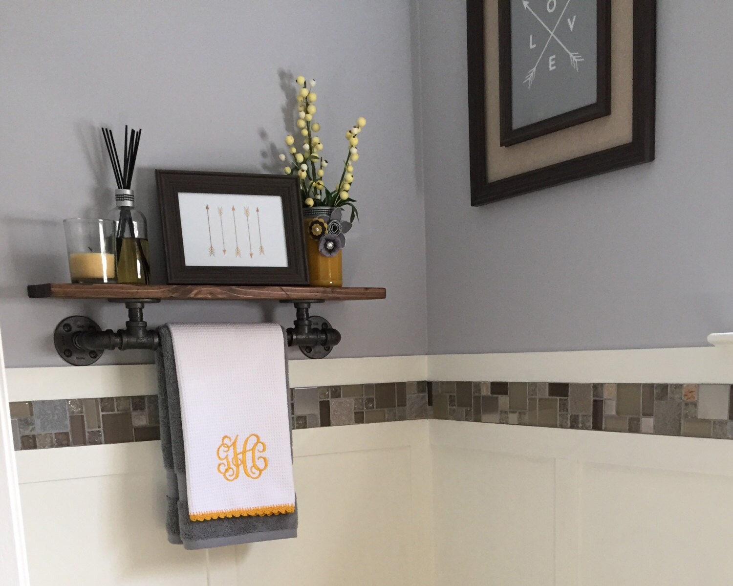 Grey Wall Print Grey Arrow Wall Art Light Grey Wall Art Etsy Israel