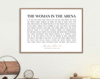 The Woman in the Arena - Large UNFRAMED Fine Art Prints