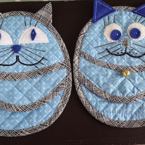 and the Pussycat  Oven Mitt pdf digital pattern