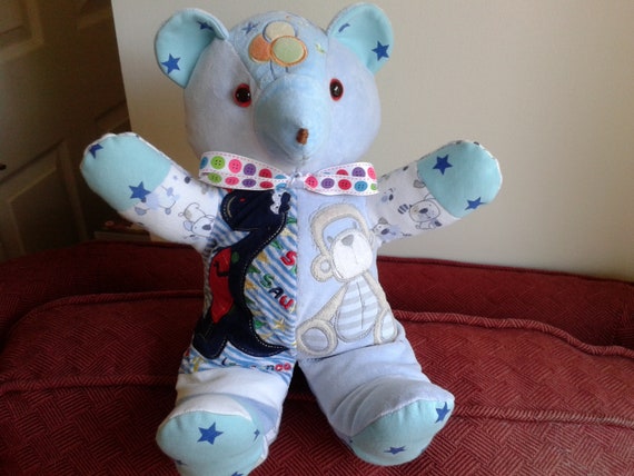 etsy memory bear pattern