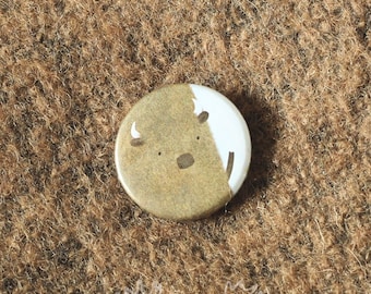 Bottone di bisonte, distintivo animale, spilla di bisonte, distintivo carino, spilletta di bisonte, amante del bisonte, regalo per amico, gioielli, bisonte, accessori, spilla di bisonte