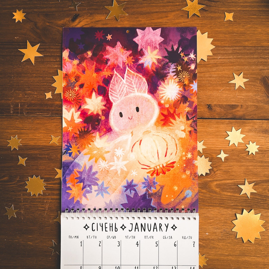 Old Wall Calendar 2024, 2024 Calendar, 2024 Wall Planner, Monthly