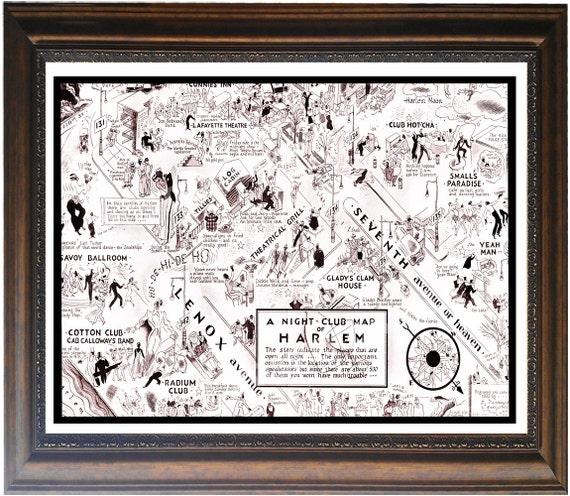 night club map of