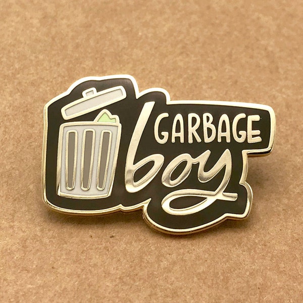 Garbage Boy - Hard Enamel Pin - Lapel Pin