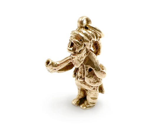 9カラットゴールドチャーム レプラコーン - Etsy 日本