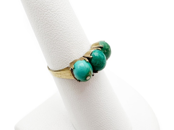 Antique 8ct Gold Turquoise Ring