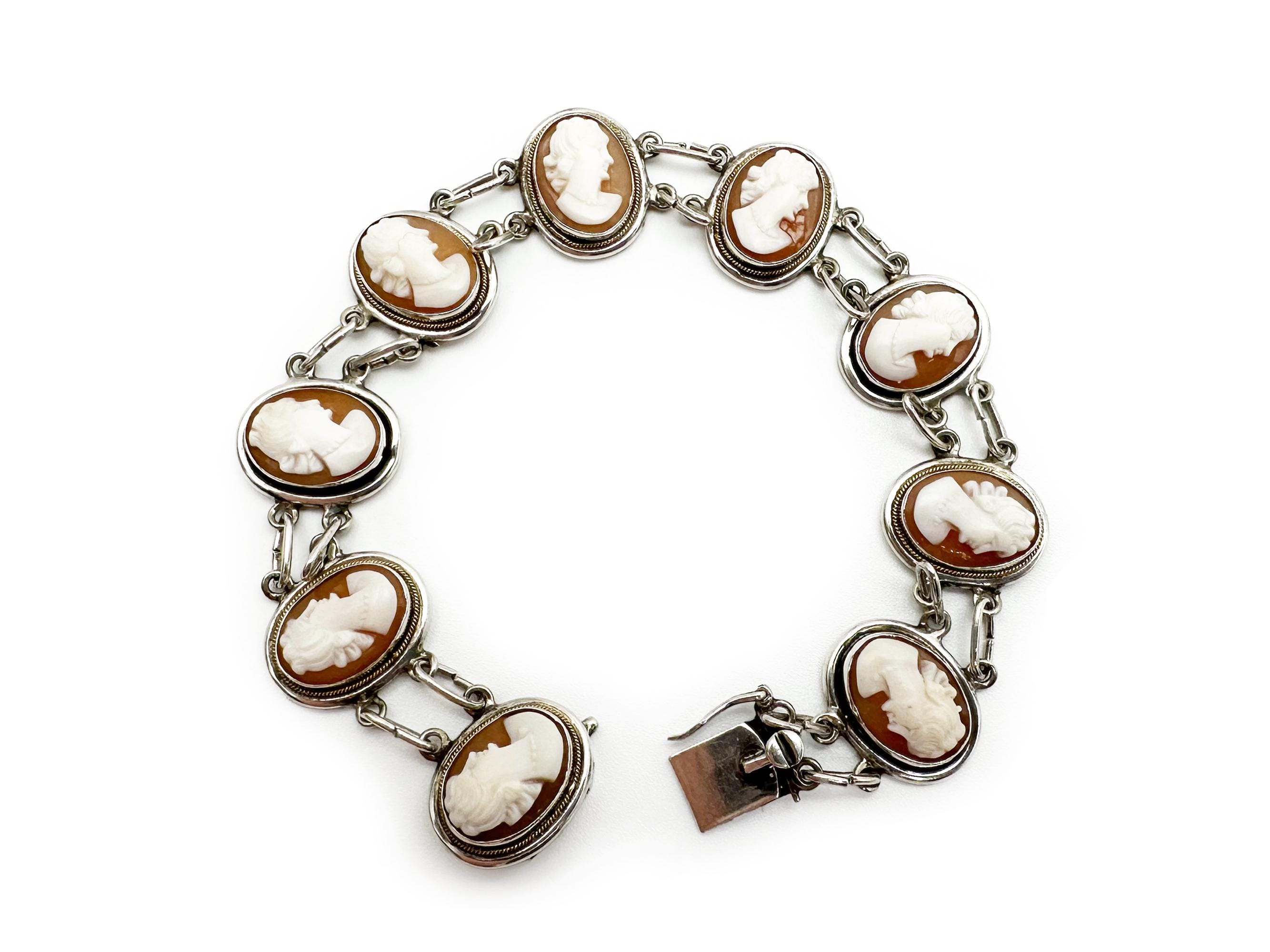 Antique 800 Silver Bracelet - Etsy