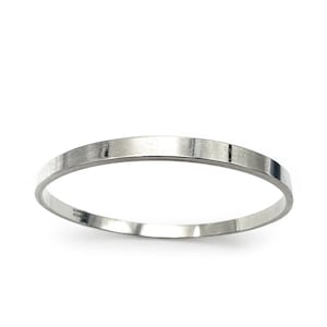 Modernist Sterling Bangle Alfred Karram