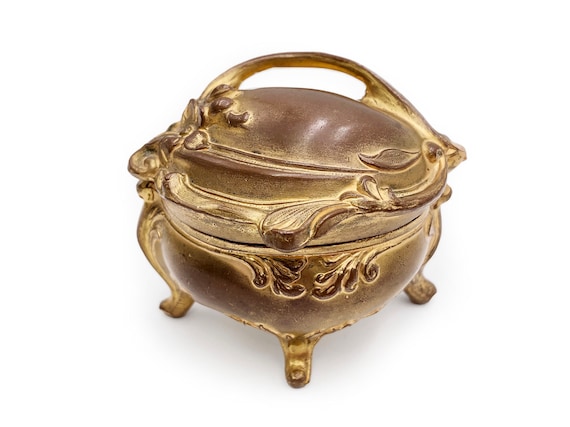 Antique Trinket Box Brainard & Wilson 126