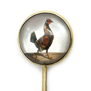 Antique14k Gold Rooster Stick Pin