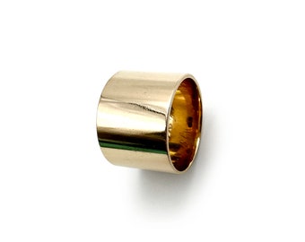 Antiker 14k Gelbgold Breitbandring