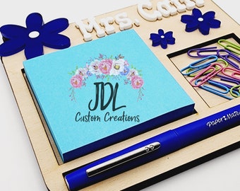 Sticky Note Holder | Teacher Appreciation | Teacher Gifts | Gifts for Teachers | Post-it Note Holder