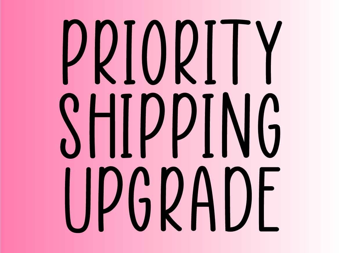 Priority Shipping Upgrade Etsy