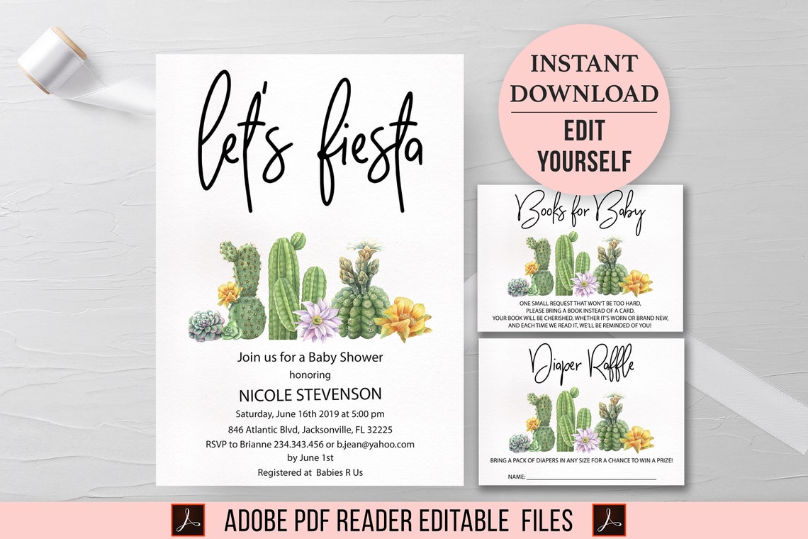 Cactus Thank You Tags Printable Favor Tags Succulent Wedding | Etsy