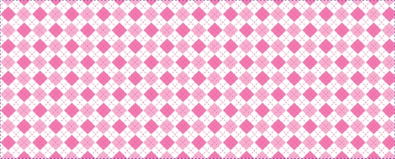 pink argyle