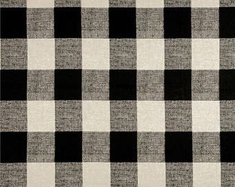 buffalo plaid fabric etsy