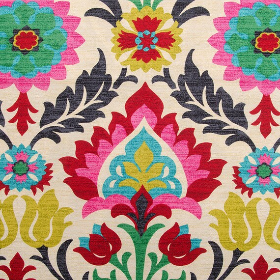 Southwestern Fabric Mexican Fabric Tela Mexicana Cinco De Etsy