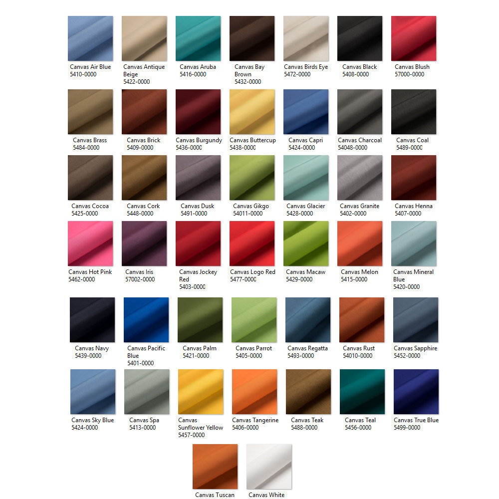 Sunbrella Indoor Outdoor Fabric by the yard Sunbrella Canvas Etsy