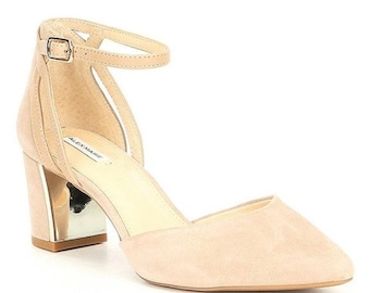 Nude Block Heel - Etsy