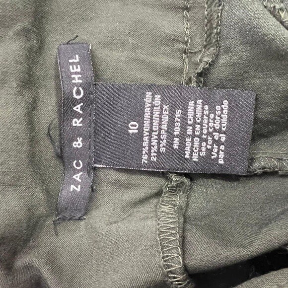 ZAC \u0026 RACHEL Olive Green Pants US 10 | Etsy