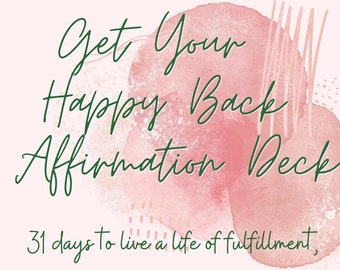 DIGITAL Get Your Happy Back Deck