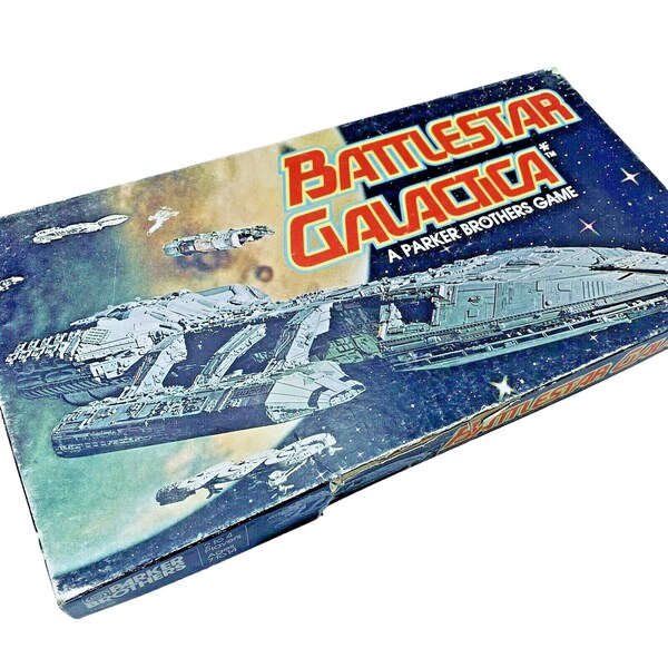 Battlestar Galactica Board Game Parker Brothers Space Complete Vintage 1978