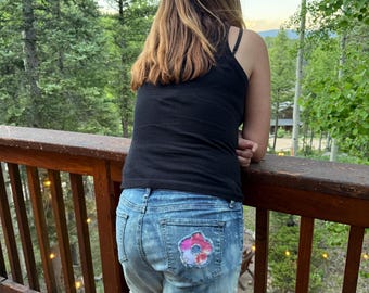 TieDyed shorts