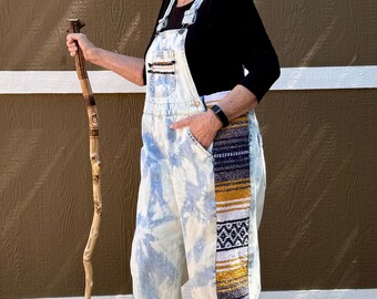 Omarbetade Serape-overaller