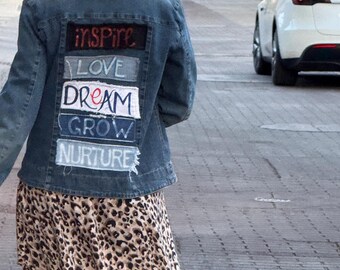 Good Vibes Jeansjacka