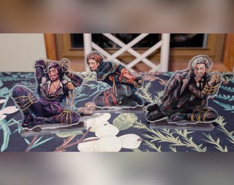 Clair Obscur Expedición 33 Verso Gustave Renoir Shibari Bondage Figuras acrílicas de pie