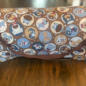 Puppy Personalizable Memory Foam Minky Toddler Nap Mat